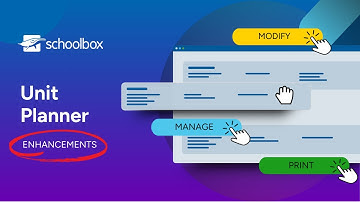 Schoolbox Release 24.0: Unit Planner Enhancements Walkthrough
