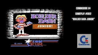 Boulder Dash Junior! (Commodore 64 / Gameplay #0612)