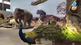 Animatronic Peacock from Zigong Blue Lizard
