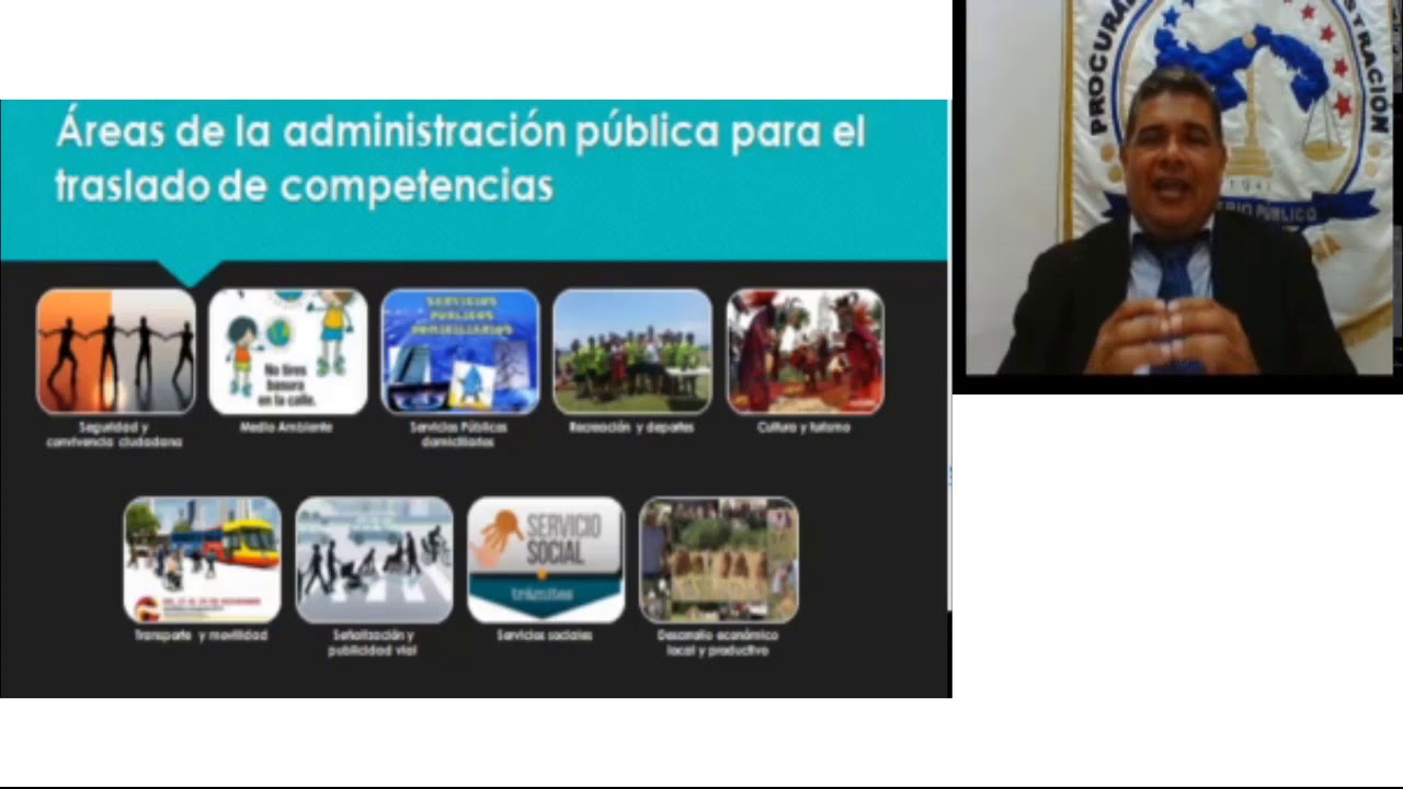 Descentralización político-administrativa, bases para el fortalecimiento municipal.