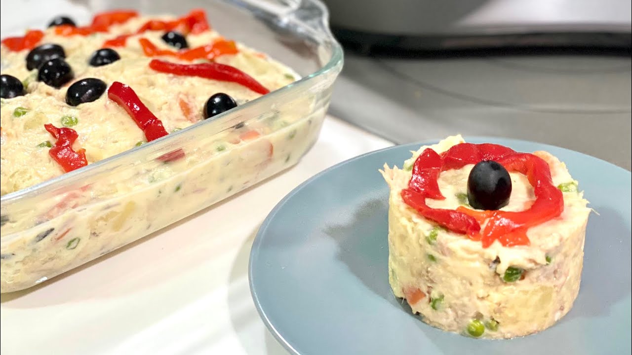 ENSALADILLA RUSA casera con Taurus MyCook Touch