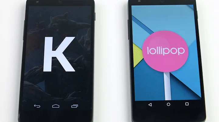 KitKat vs Lollipop, test apertura app