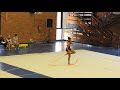 Level 5 rhythmic gymnastics Ribbon