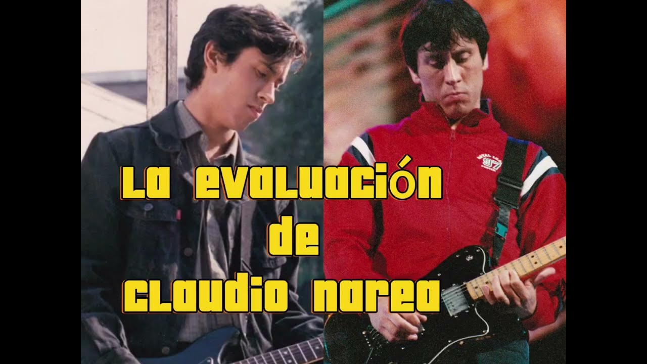 la evaluación de Claudio narea en la guitarra