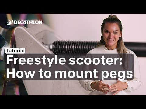 Tutorial - How to mount pegs on your Freestyle Scooter🛴