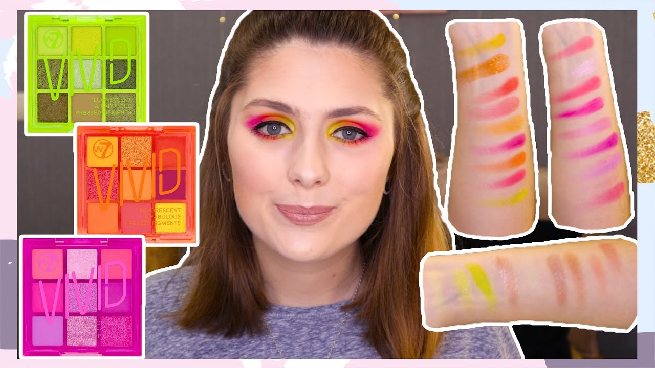 W7 VIVID PALETTE - 1º IMPRESSÃO & REVIEW