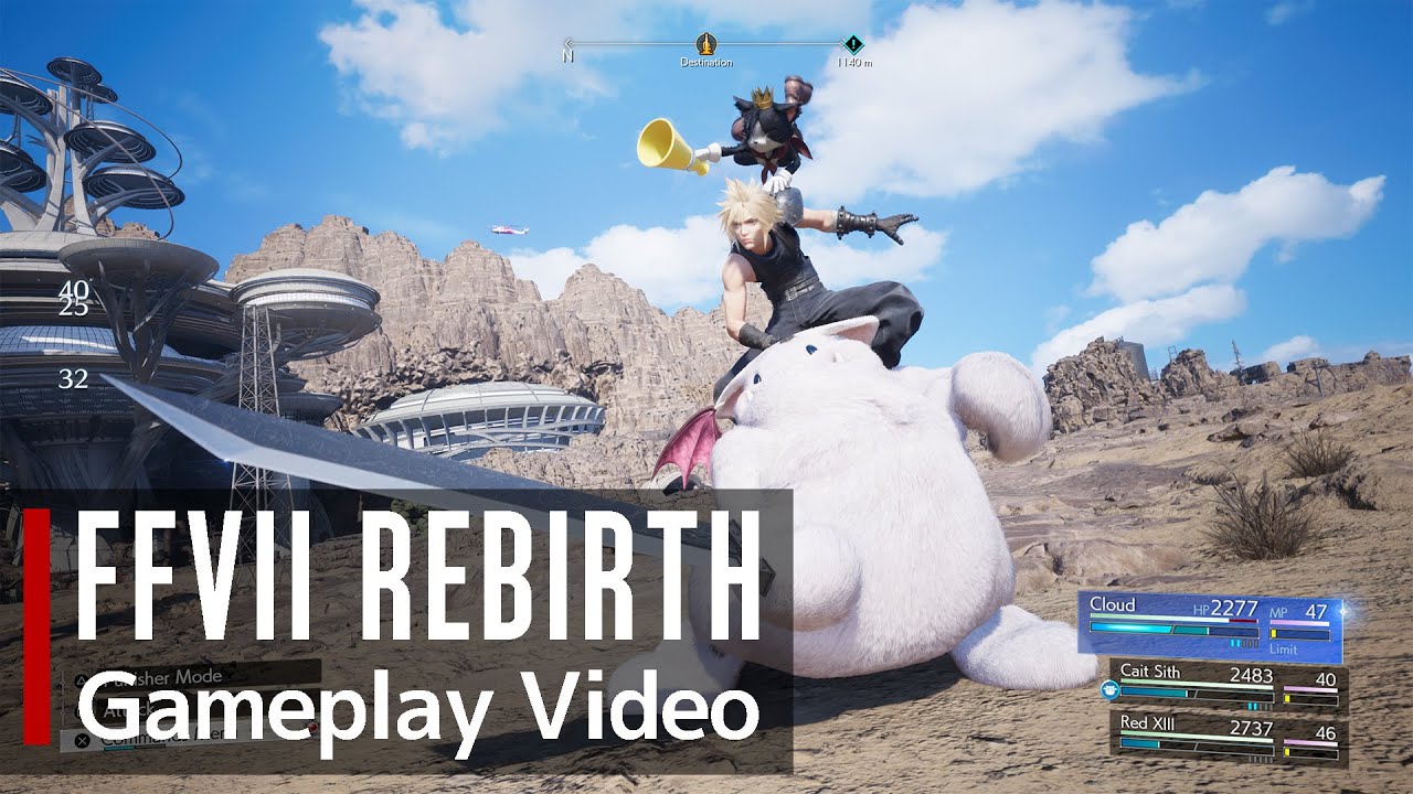 FINAL FANTASY VII REBIRTH Gameplay Video 