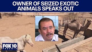 Exotic animals owner speaks out following raid | FOX 10 Phoenix