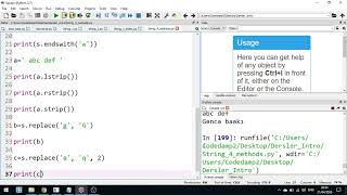 Python proqramlaşdırma dili 12.String method