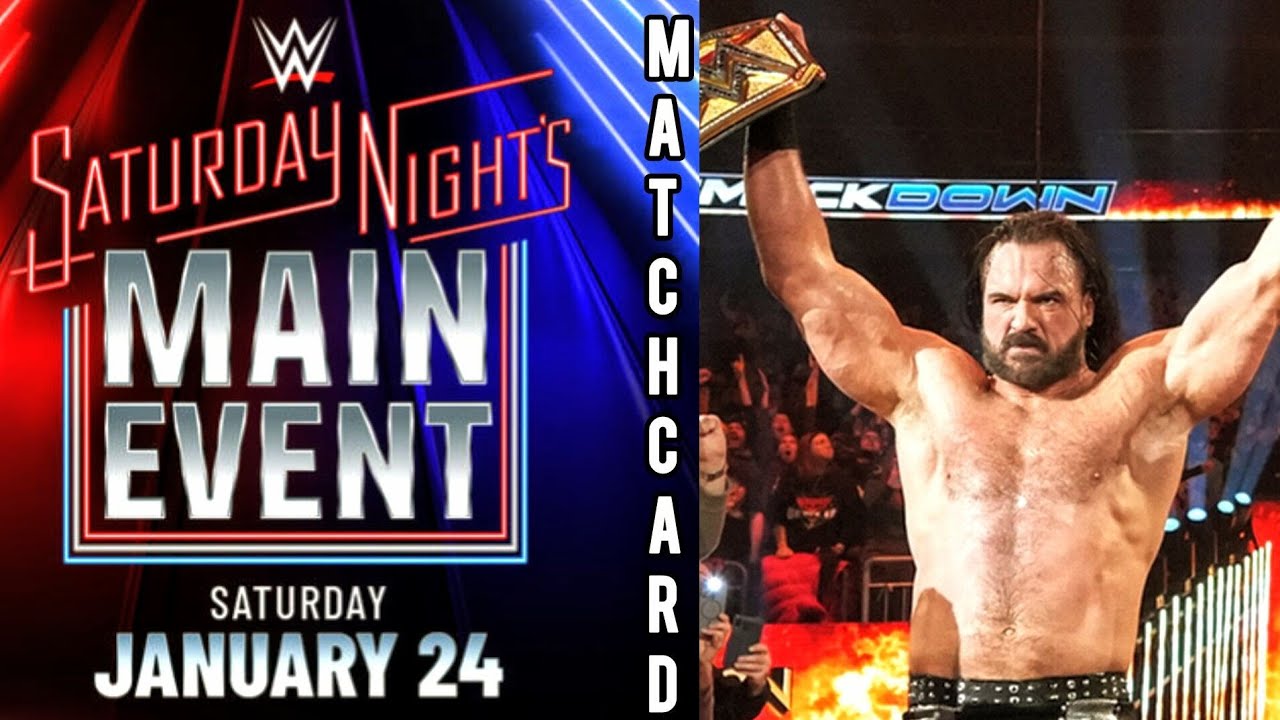 WWE Saturday Night's Main Event 2026 Match Card Prediction|SNME XLIII ...