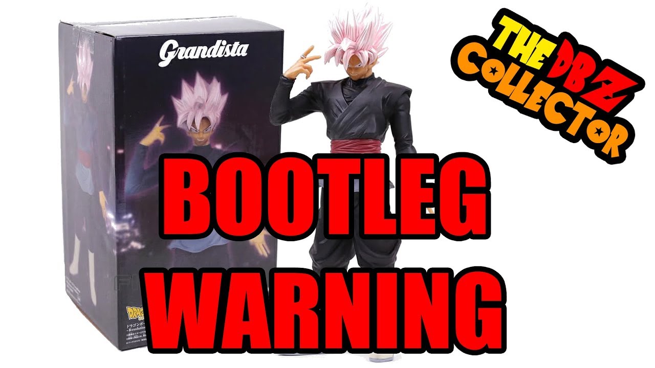 BOOTLEG! Grandista Resolution of Soldiers Super Saiyan Rose Goku Black