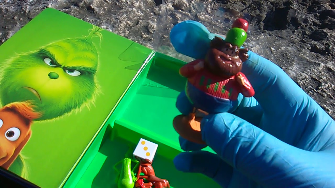 The Grinch Busy Book With Figures Youtube