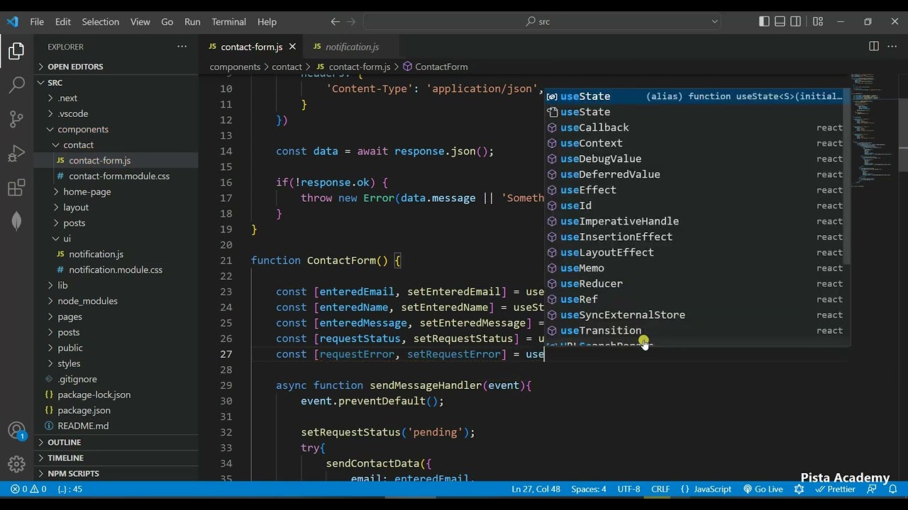آموزش Next.js - جلسه شصت و چهارم