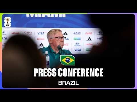 Brazil On Playing Scotland | Carlo Ancelotti Takes Questions