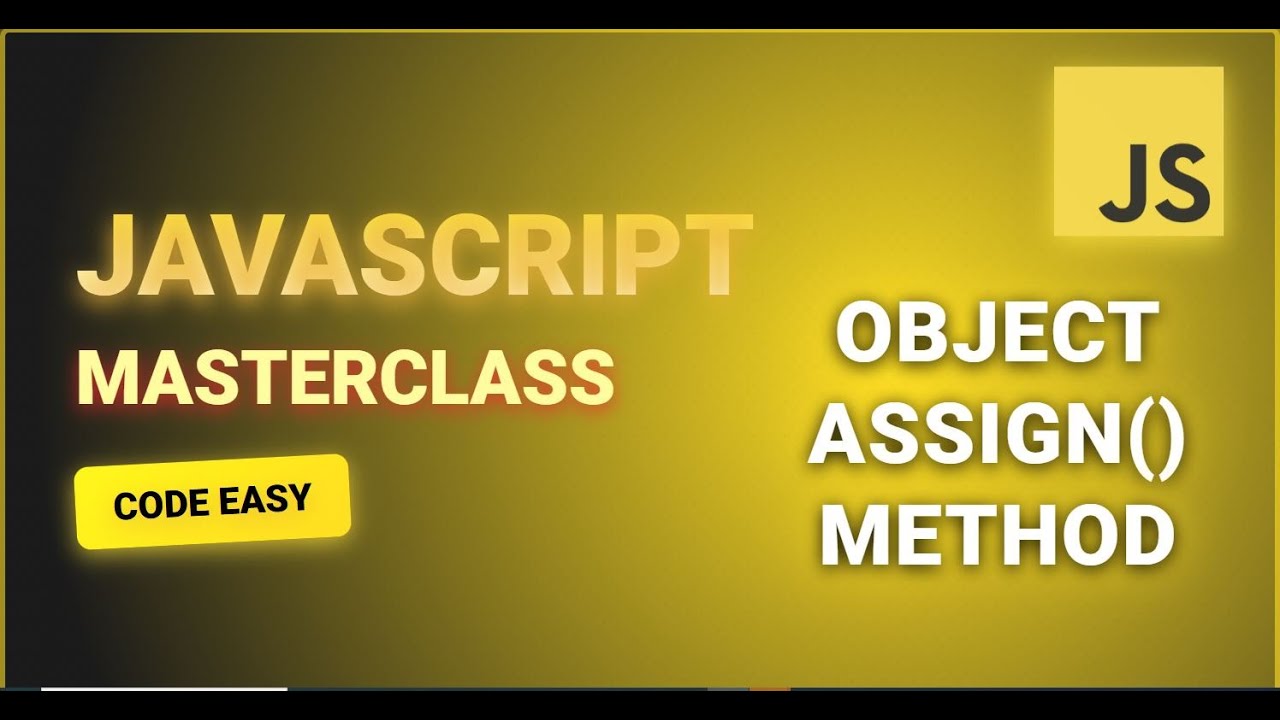 Object assign method