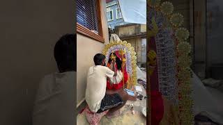 Maa Bipadnashini Pratima🙏🌺|| Thakur Banano|| Durga Thakur