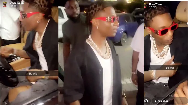 Wizkid Cruise In His New Rolls Royce For The First Time In Ghana, As He Buy $400 Suya
