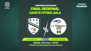 Navalmoral FS – FS Jaraíz | Final Campeonato de Extremadura Cadete Fútbol Sala