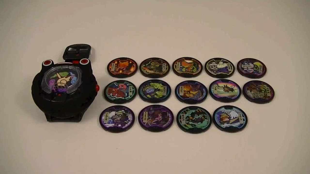 Вытягивание и демонстрация чёрных медалей ёкаев