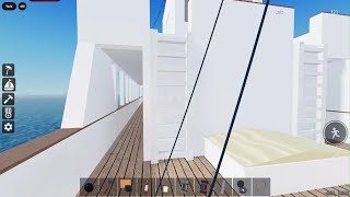 Roblox A kid. Just destroyed. Rms. carpathia With fire and C5.