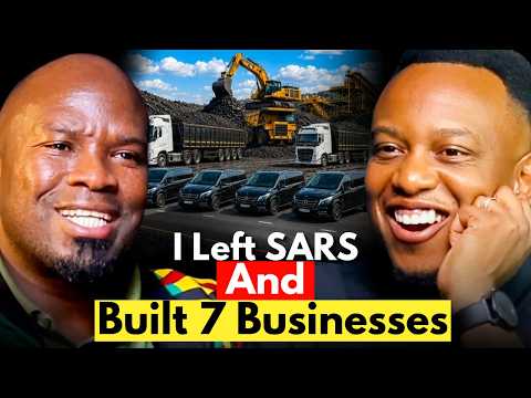 Ex SARS Auditor Built 7 Businesses: Mining, Logistics, Plant Hire, Shuttles, Property Rentals