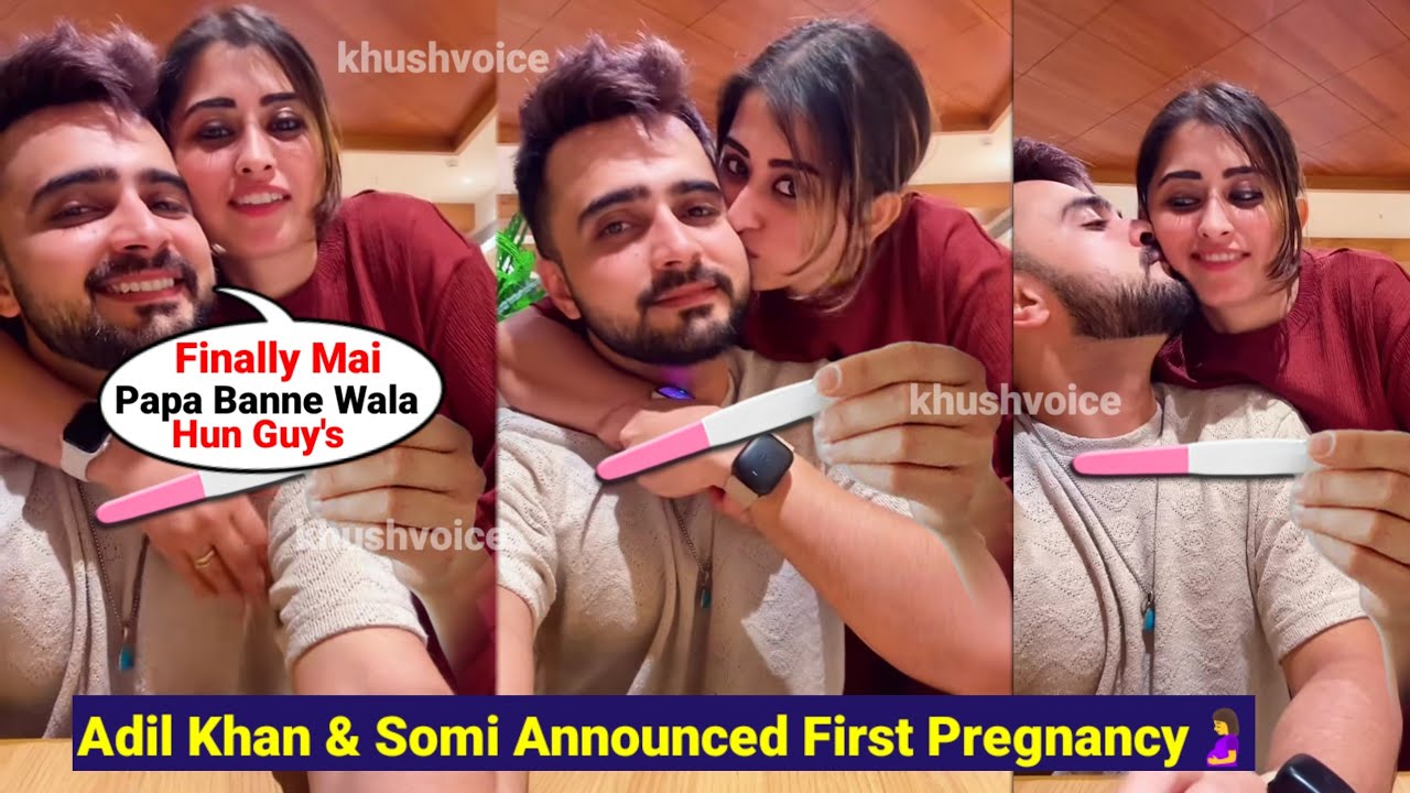 Adil Khan Durrani and His Wife Somi Khan First Pregnancy Announced After 2 your Marriage 