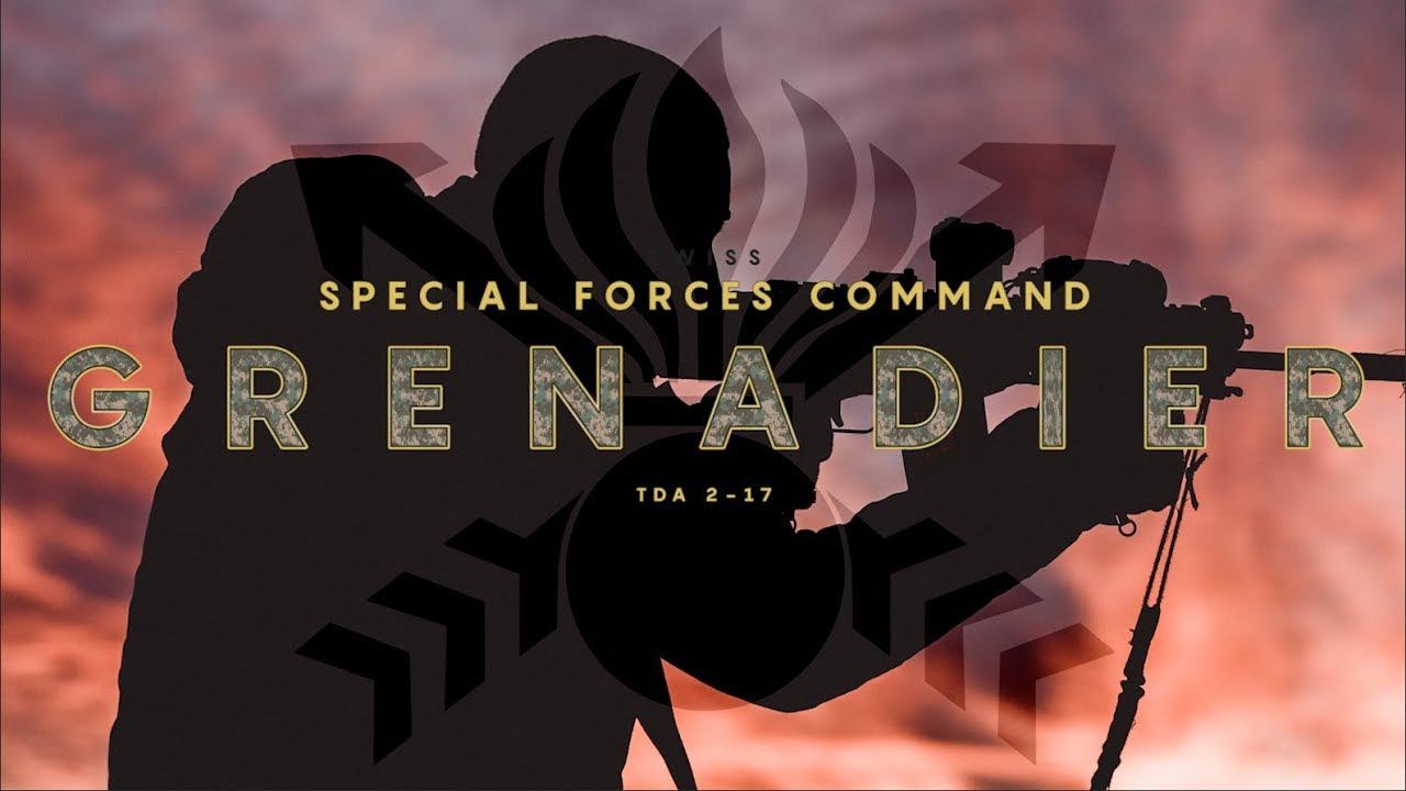 Swiss Special Forces Command Grenadier Isone TdA 2017