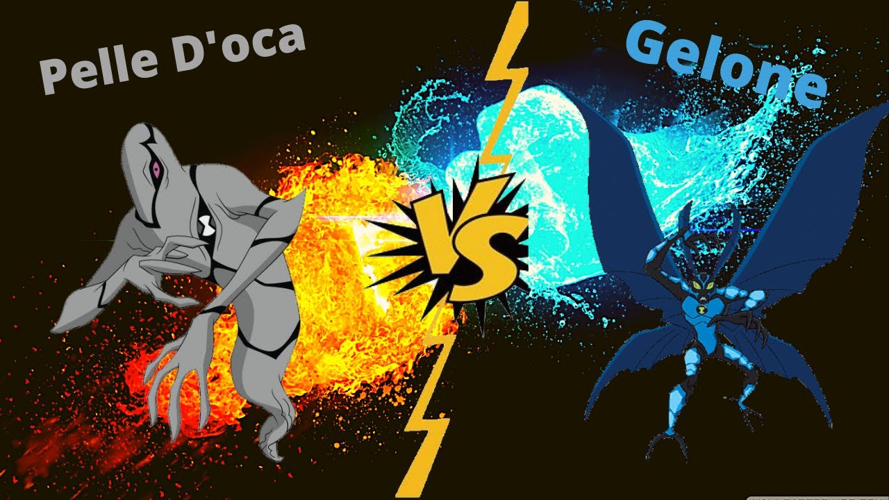 Ben 10 - Pelle d'Oca vs Gelone Confronto tra Alieni (ITA)