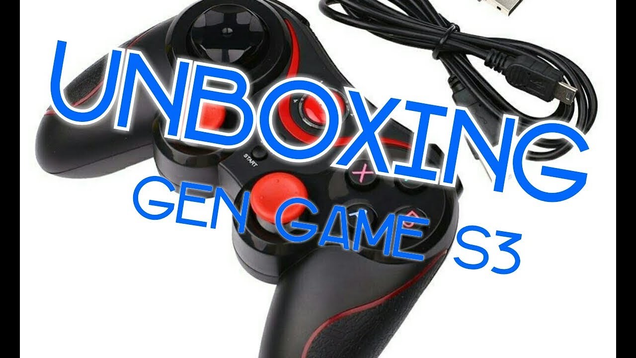 Unboxing Gen Game S3 Wireless Controller - YouTube