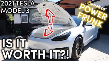 Hansshow Power Frunk V4 | 2021 Tesla Model 3