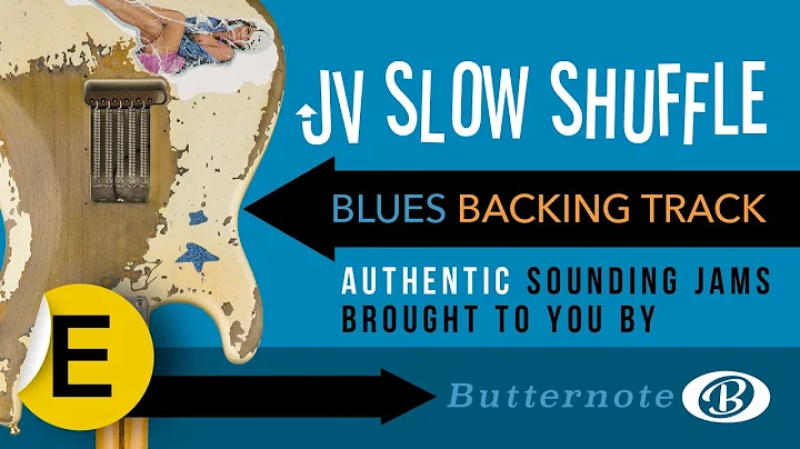 Blues backing track in E | Jimmie Vaughan style swingin' shuffle!