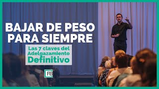 ¿Cómo Bajar de Peso para Siempre? ¡ADELGAZAR SE PUEDE! / Conferencia completa screenshot 3