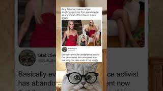 Amy Schumer quietly removes old photos after losing weight