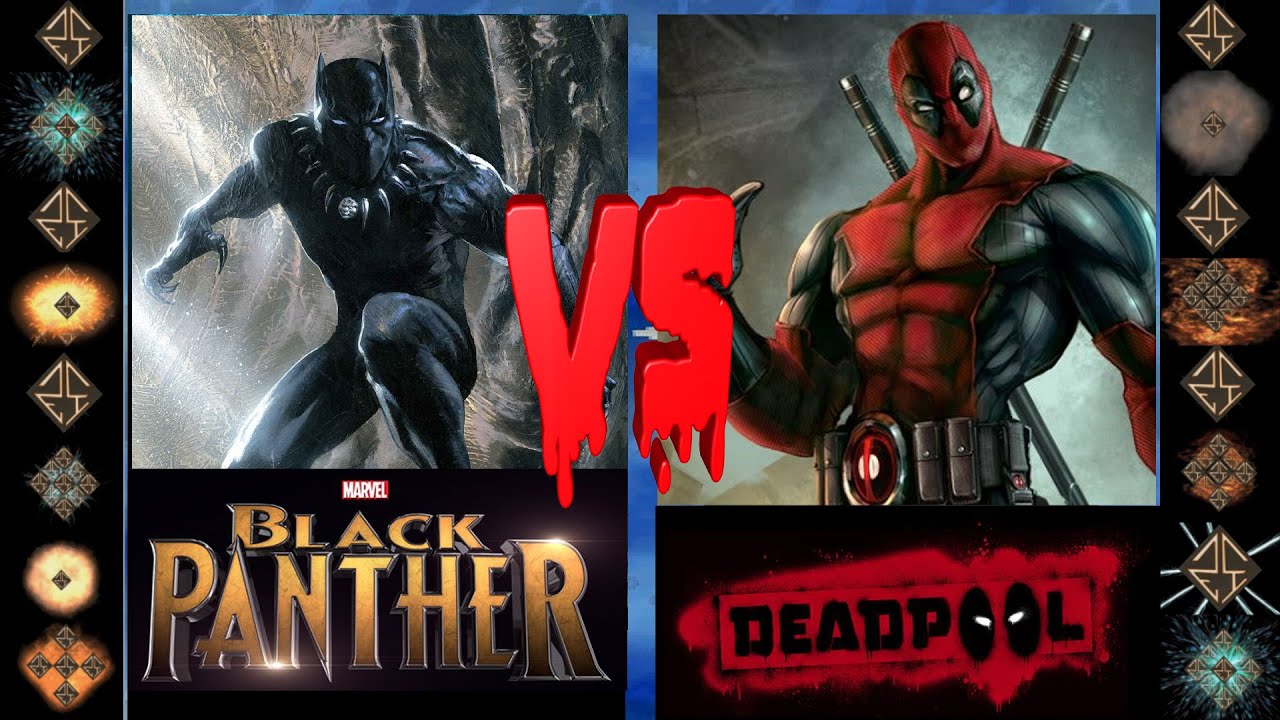 Black Panther Marvel Comics Vs Deadpool Marvel Comics Ultimate Mugen Fight 2016