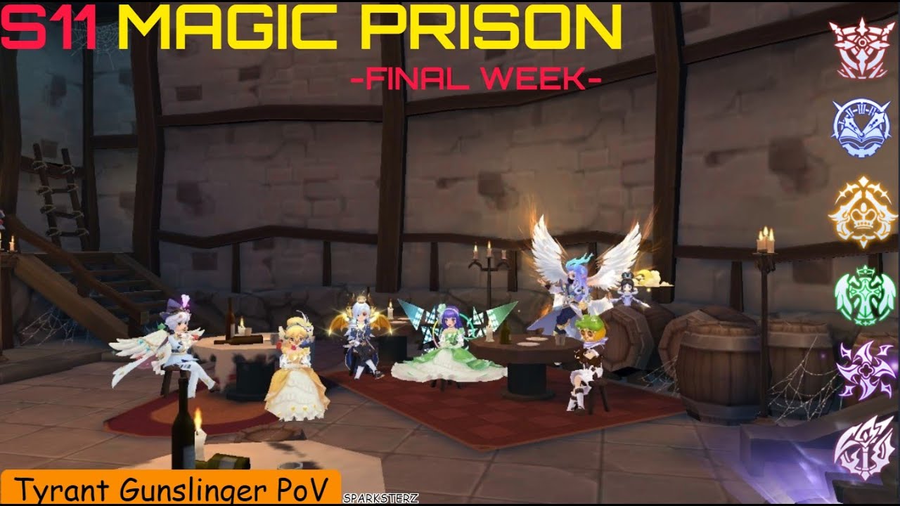 S11 Magic Prison | Final Week | Tyrant Gunslinger PoV - Ragnarok M: Eternal Love
