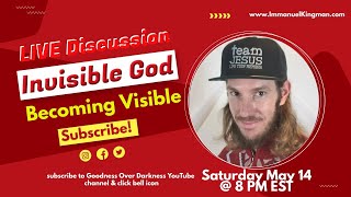 LIVE Hangout & Discussion: The Invisible God Becoming Visible
Become a Patreon Member to join the convo: Patreon.com/GoodnessOverDarkness LIVE Hangout & Discussion: The Invisible God Becoming Visible