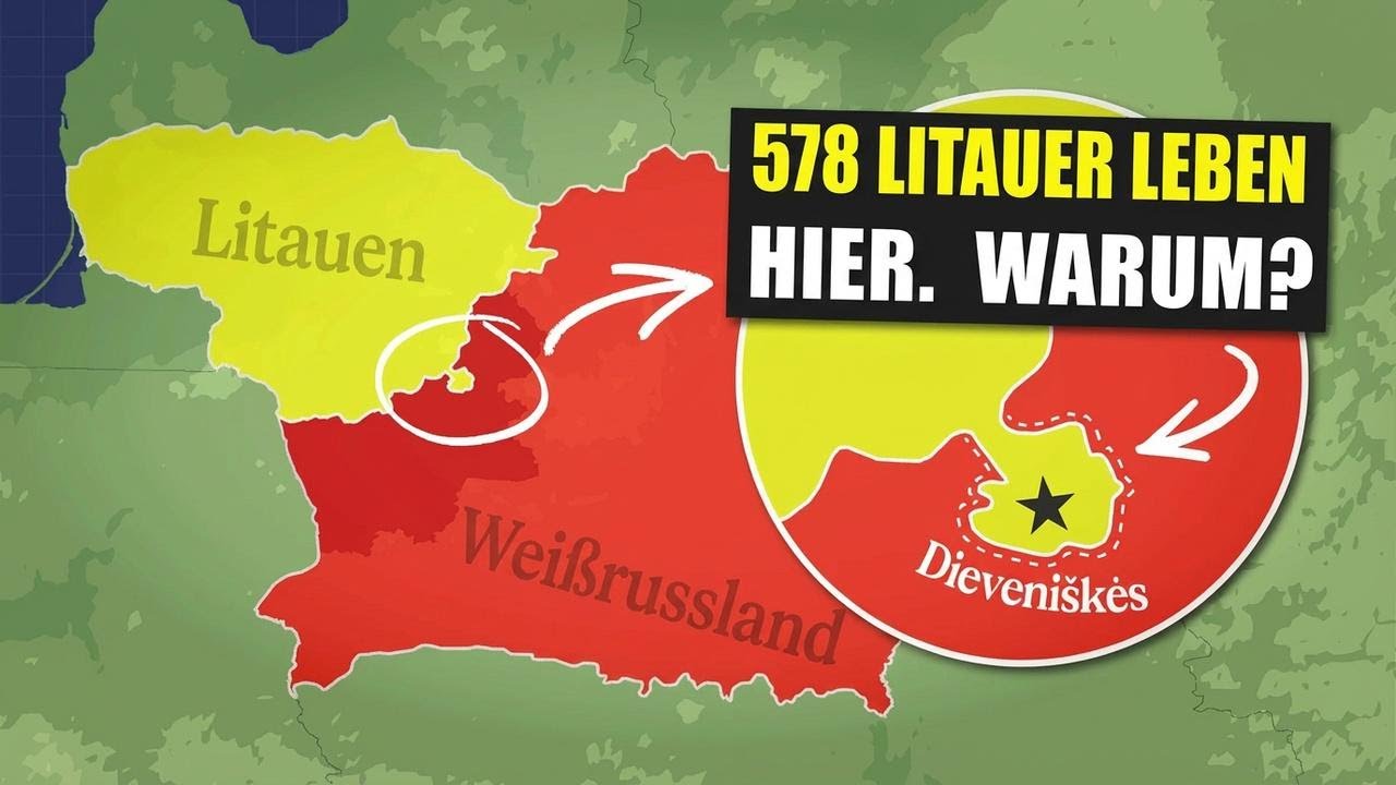 Warum Litauen ein Stück Belarus besitzt – Dieveniškės einfach erklärt