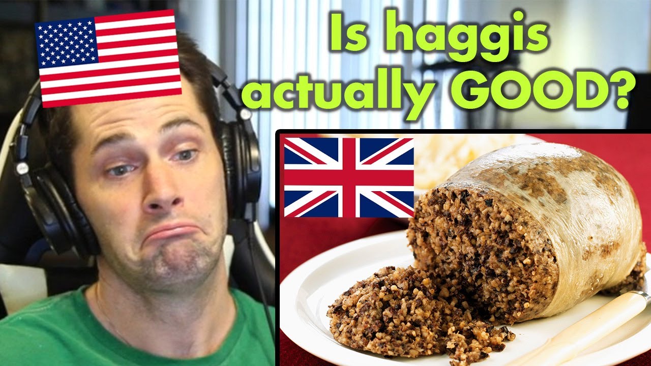 American Reacts to Popular Scottish Food