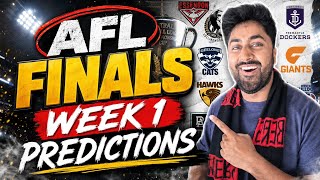 AFL FINALS WEEK 1 PREDICTIONS