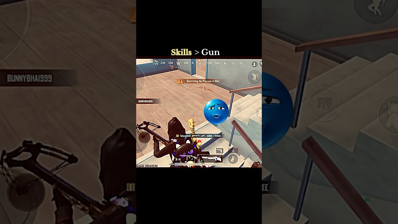 When skill is OP, guns are irrelevant 🔥| Viral Trending Short’ 