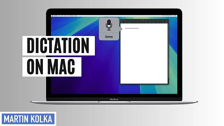 How To Dictate On Mac | Speech-To-Text