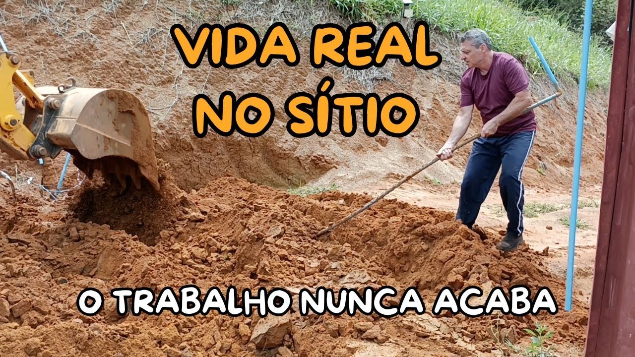 Reparos no sítio | Serviço de TERRAPLANAGEM