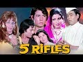 5 Rifles Full Movie | Hindi Action Movie | I.S.Johar Movie | Rakesh Khannna | Bollywood Action Movie