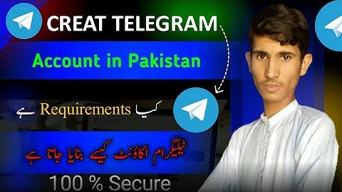 Creat Telegram Account in Pakistan | telegram I