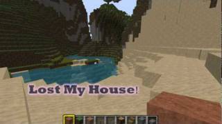 Minecraft -  LOST MY HOUSE! screenshot 2