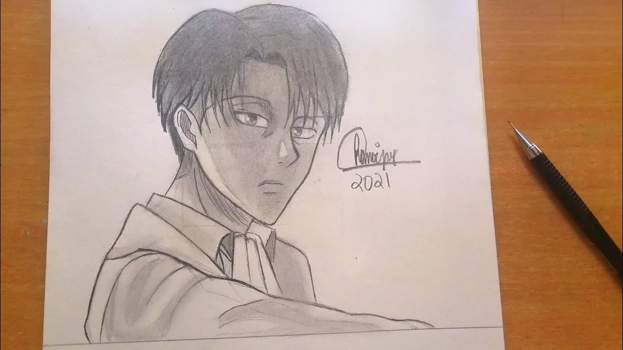 Drawing Levi Ackerman Youtube