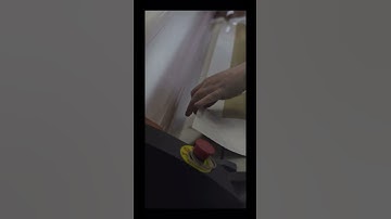 Laminating vinyl graphics #signfabrication