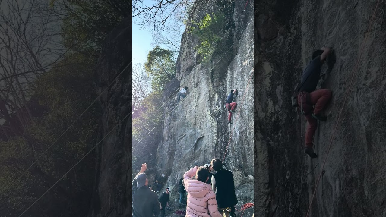 湯河原幕岩　スードラON攀　13a  