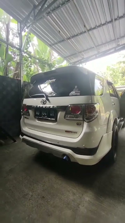 Cek Sound Toyota Fortuner Vnt Piu Piu 🔥 Custom Fullsystem Empire Exhaust 😎