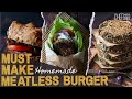 Must-Make Homemade Meatless Burger Plant-Based And Vegan Recipe | Chef Cynthia Louise